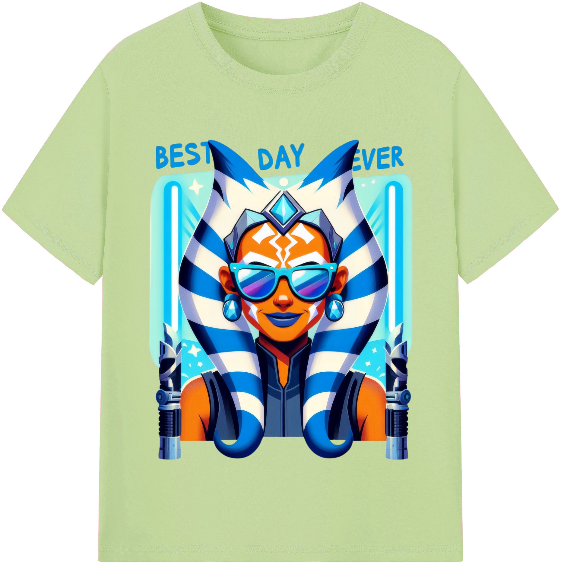 （画像用） スター・ウォーズ Star Wars 綿100％半袖Tシャツ（フロントプリント）